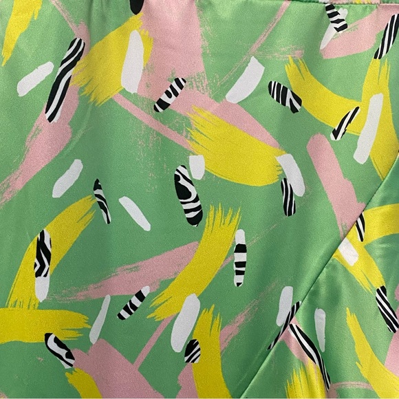 Flounce London Satin Bardot Dress Size 4 - Picture 5 of 11